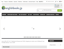 Tablet Screenshot of englishbooks.jp